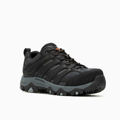 Men Moab Vertex 2 Carbon Fiber Work Shoe Wide Width Black/granite | Merrell Boots