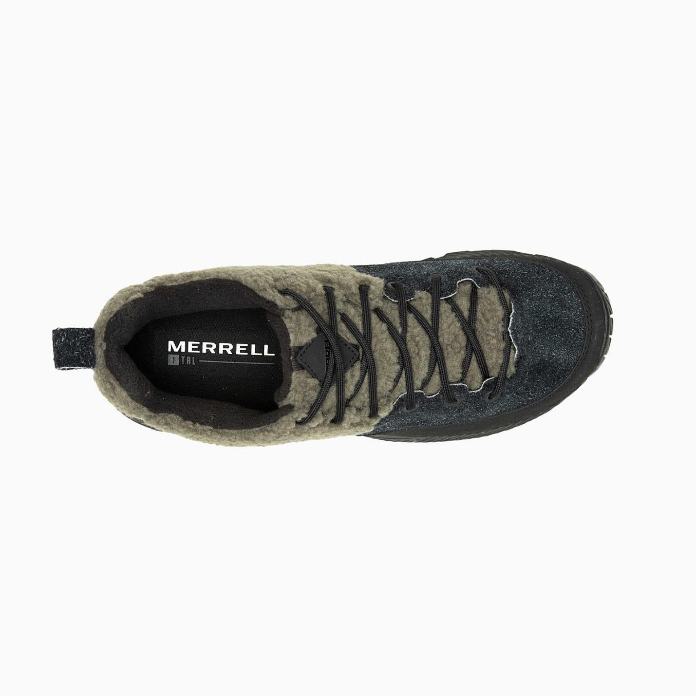 Men Mqm Ace Fleece 1trl Black/olive | Merrell Sneakers