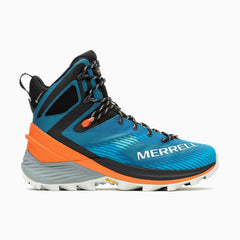 Men Mtl Thermo Rogue 4 Mid Gore-Tex® Tahoe/tangerine | Merrell Winter Boots