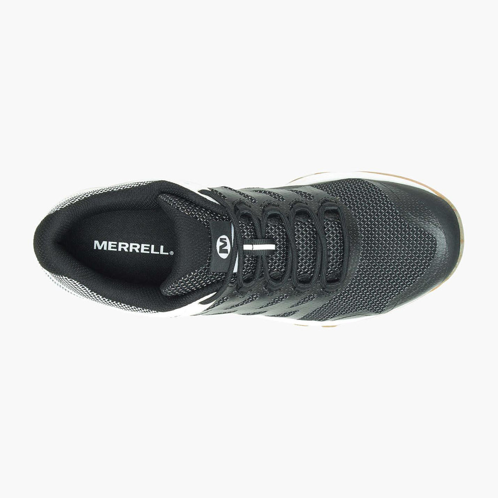 Men Nova 2 Eco Dye Wide Width Black/white | Merrell Sneakers