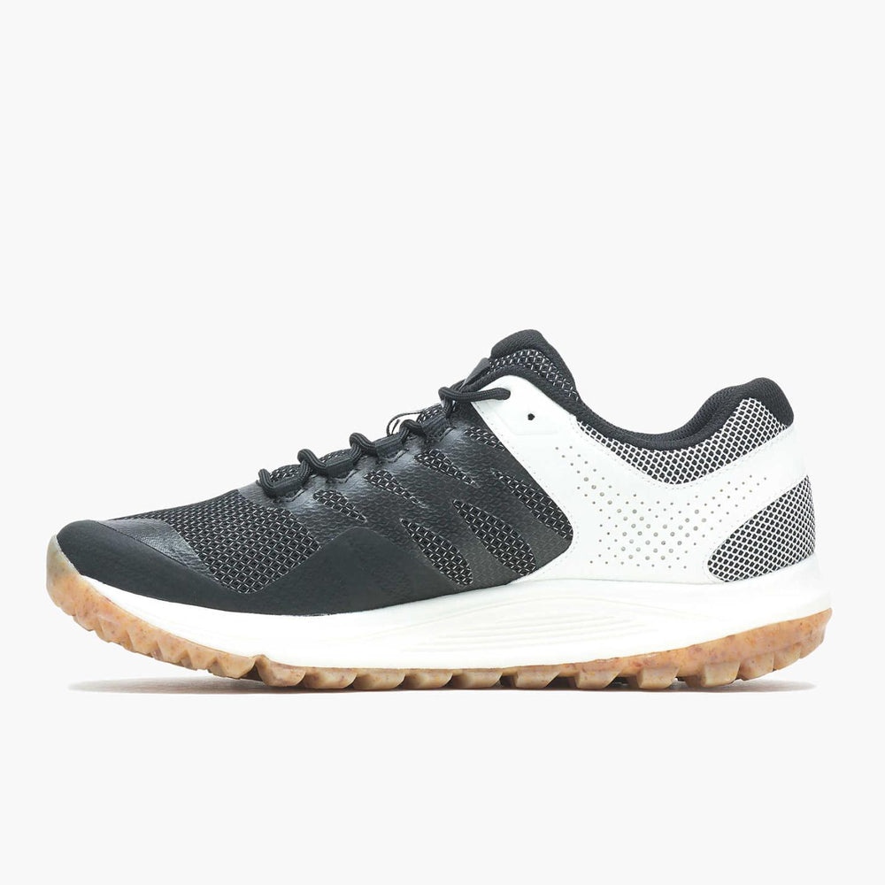 Men Nova 2 Eco Dye Wide Width Black/white | Merrell Sneakers