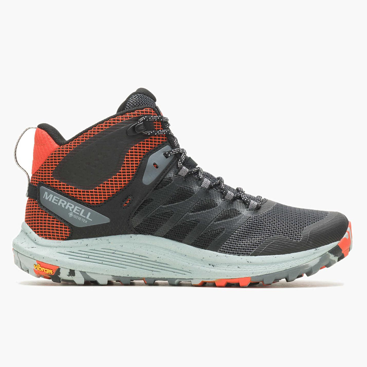 Men Nova 3 Mid Gore-Tex® Black/tangerine | Merrell Boots