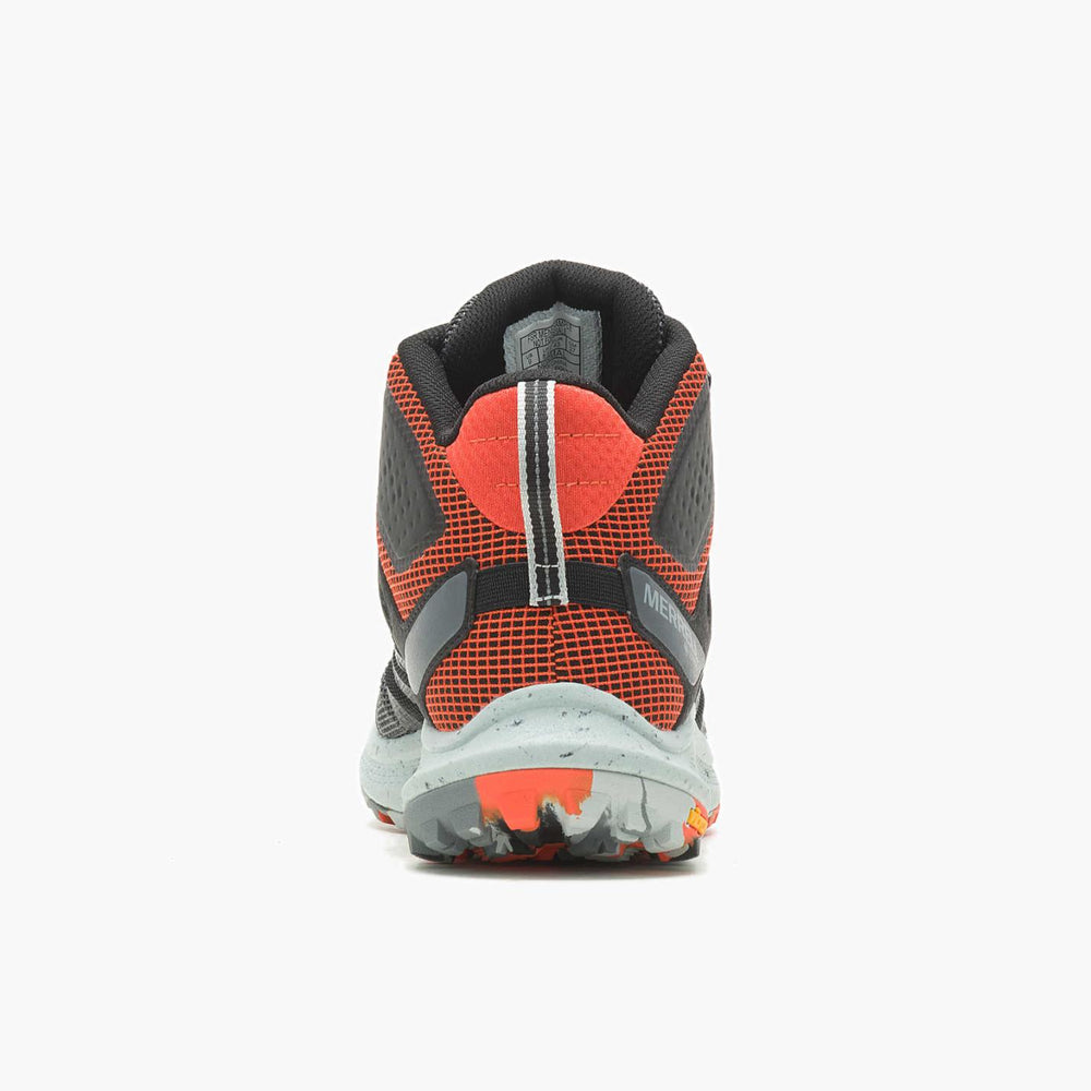 Men Nova 3 Mid Gore-Tex® Wide Width Black/tangerine | Merrell Wide Widths