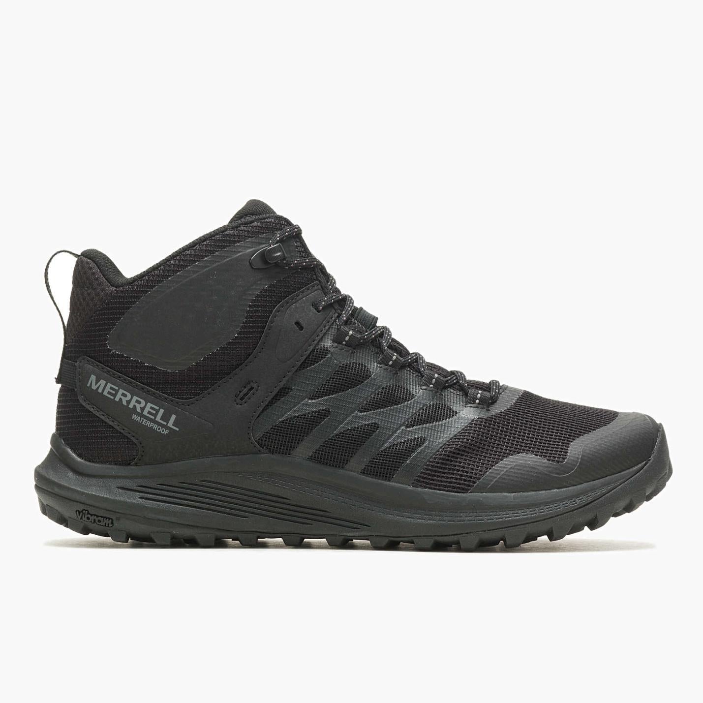 Men Nova 3 Mid Tactical Waterproof Boot Wide Width Black/charcoal | Merrell Wide Widths