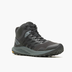 Men Nova 3 Mid Waterproof Black | Merrell Boots