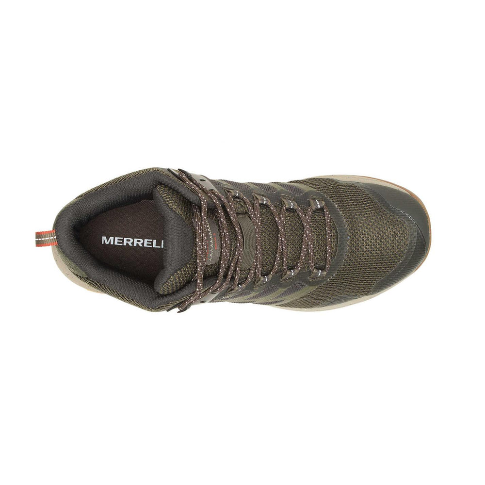 Men Nova 3 Mid Waterproof Olive | Merrell Boots