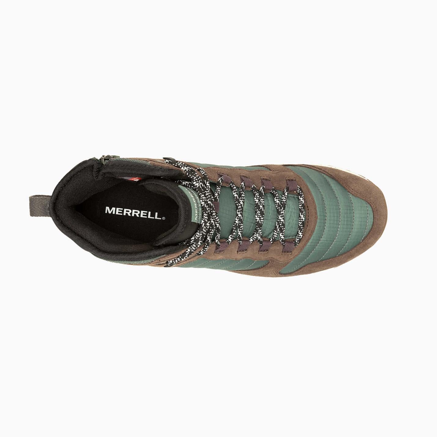 Men Nova 3 Thermo Mid Zip Waterproof Forest | Merrell Sneakers