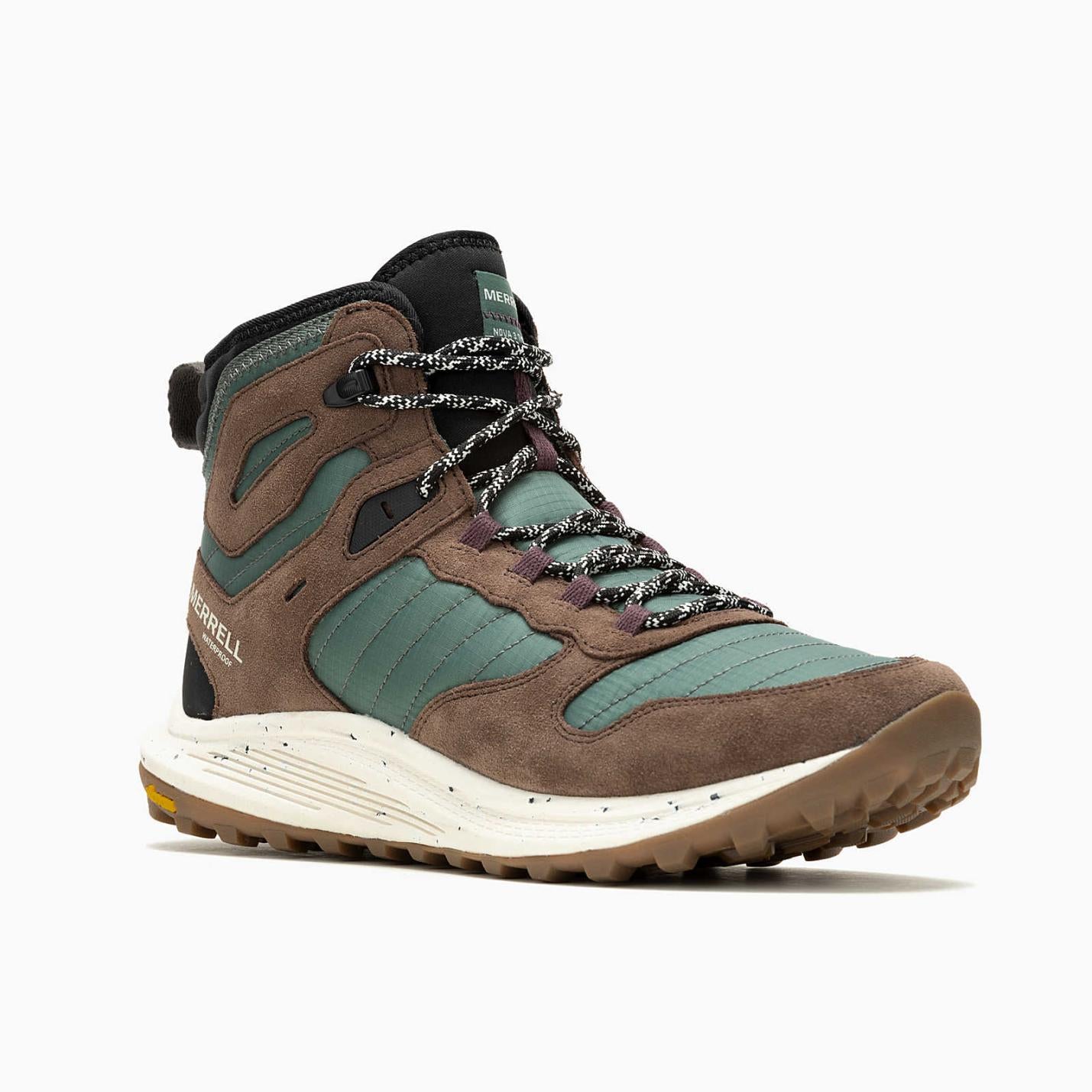 Men Nova 3 Thermo Mid Zip Waterproof Forest | Merrell Sneakers
