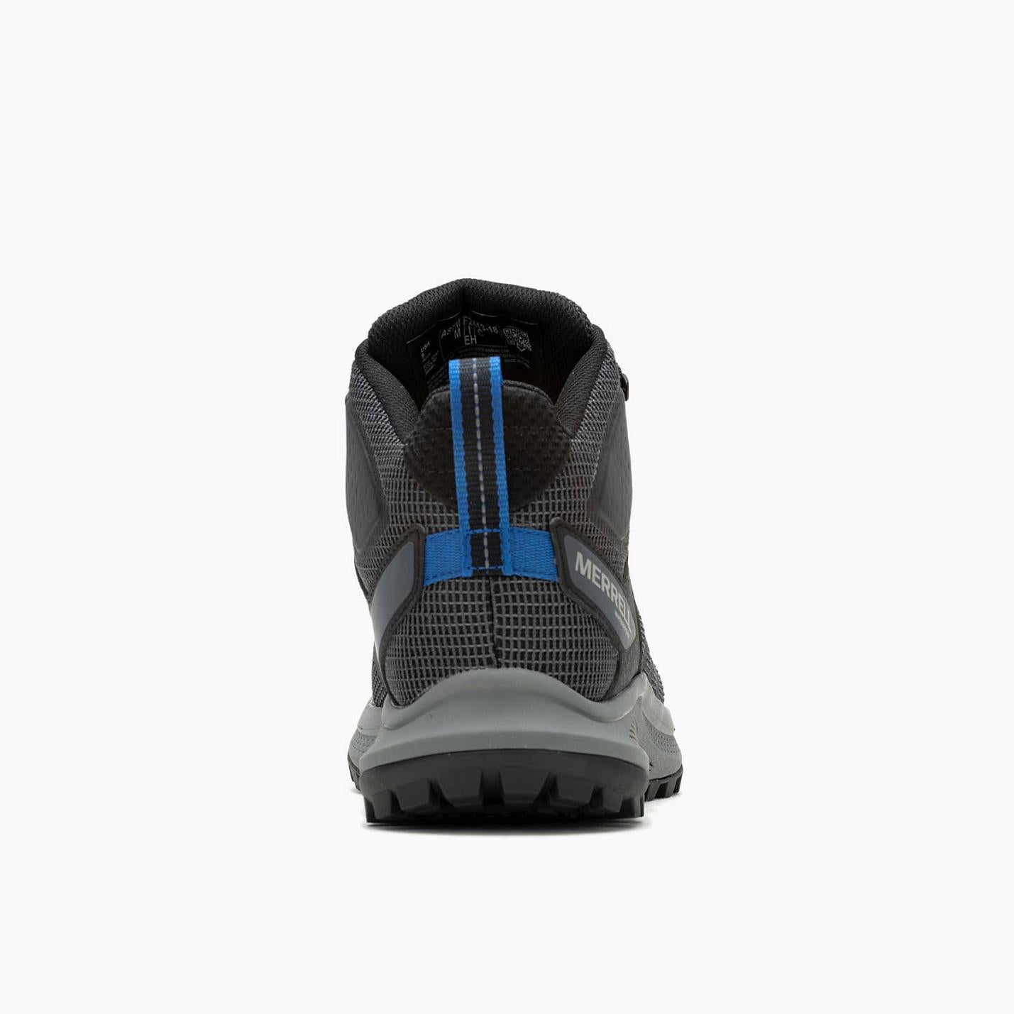Men Nova Mid Waterproof Carbon Fiber Work Shoe Black | Merrell Boots