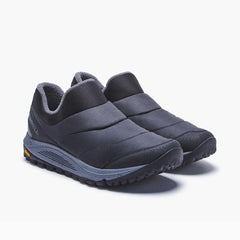 Men Nova Sneaker Moc Wide Width Black | Merrell Winter Boots