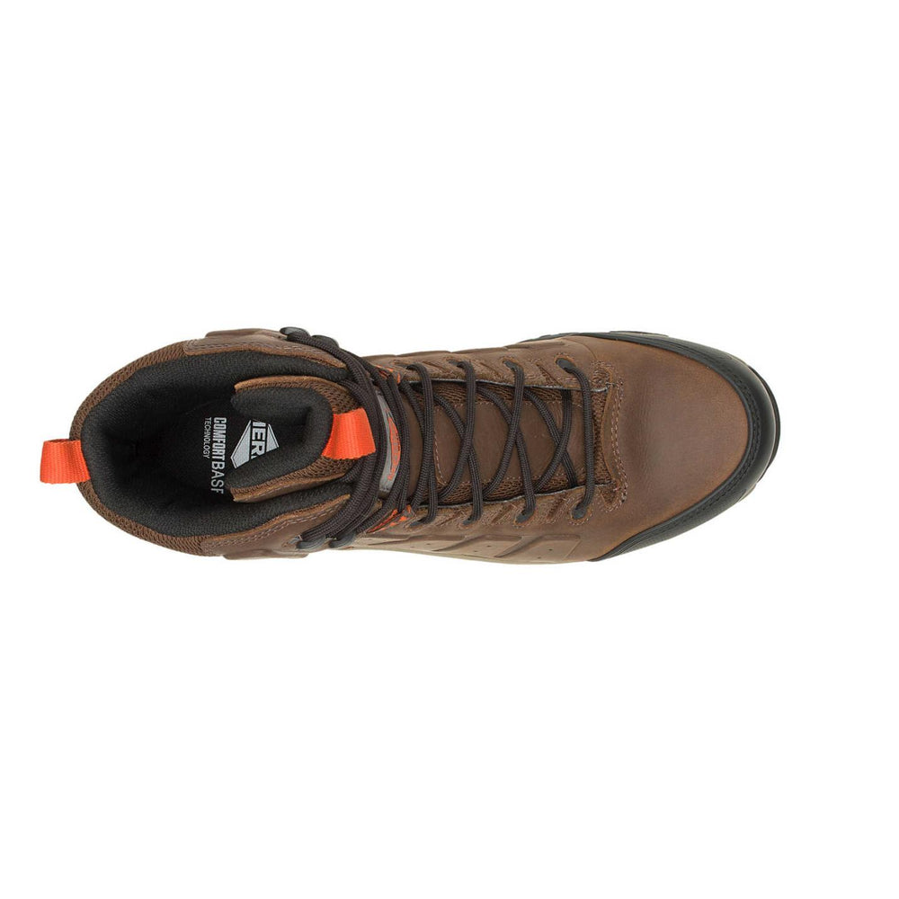 Men Phaserbound 2 Mid Waterproof Carbon Fiber Earth/orange | Merrell Boots