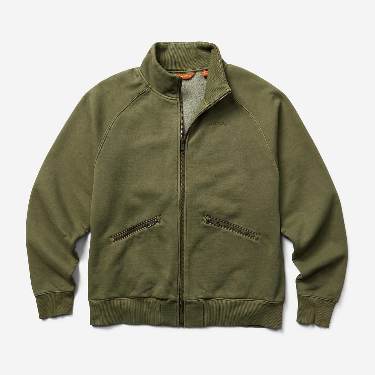 Men Scout Full Zip Dusty Olive | Merrell Tops