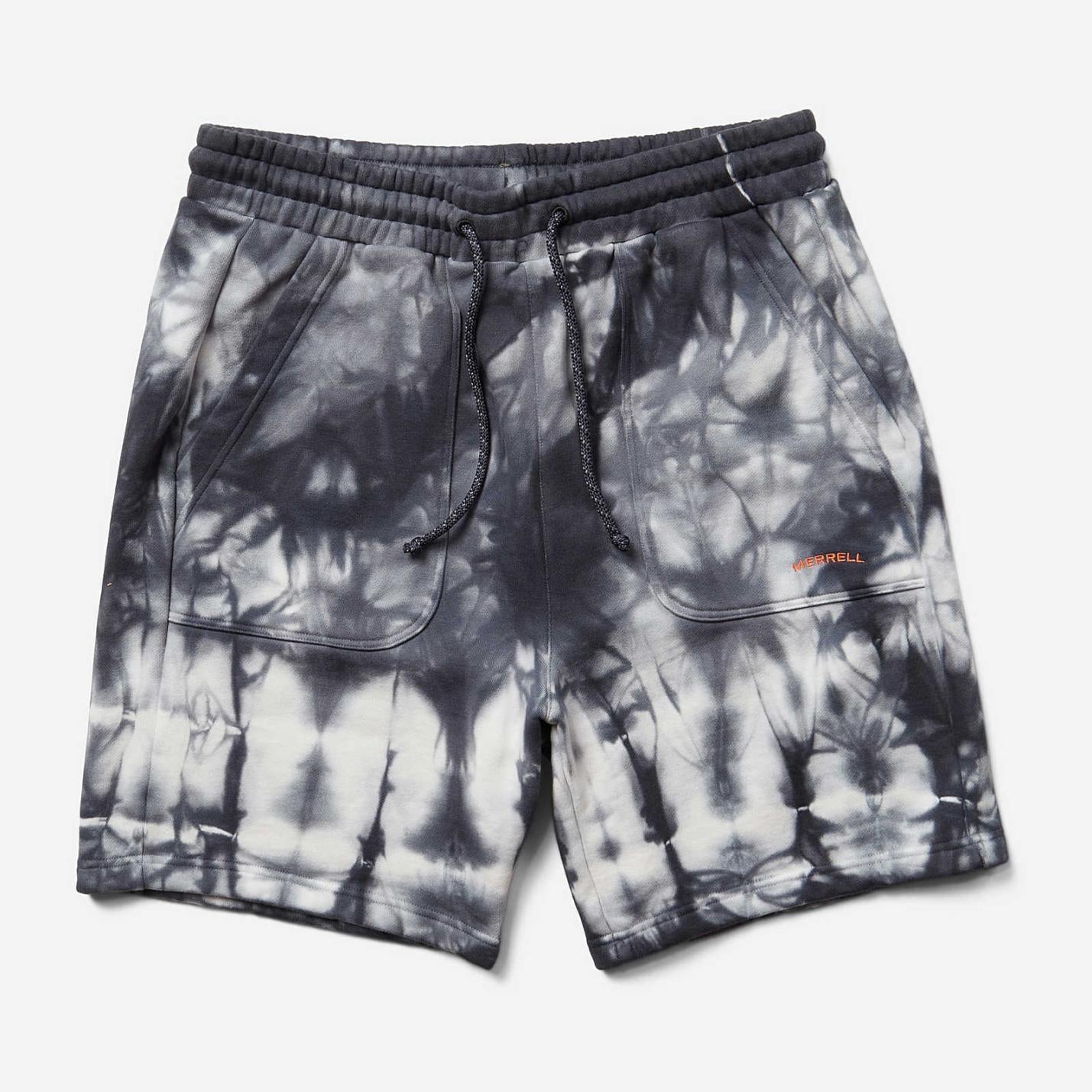 Men Scout Short Black Tie Dye | Merrell Bottoms
