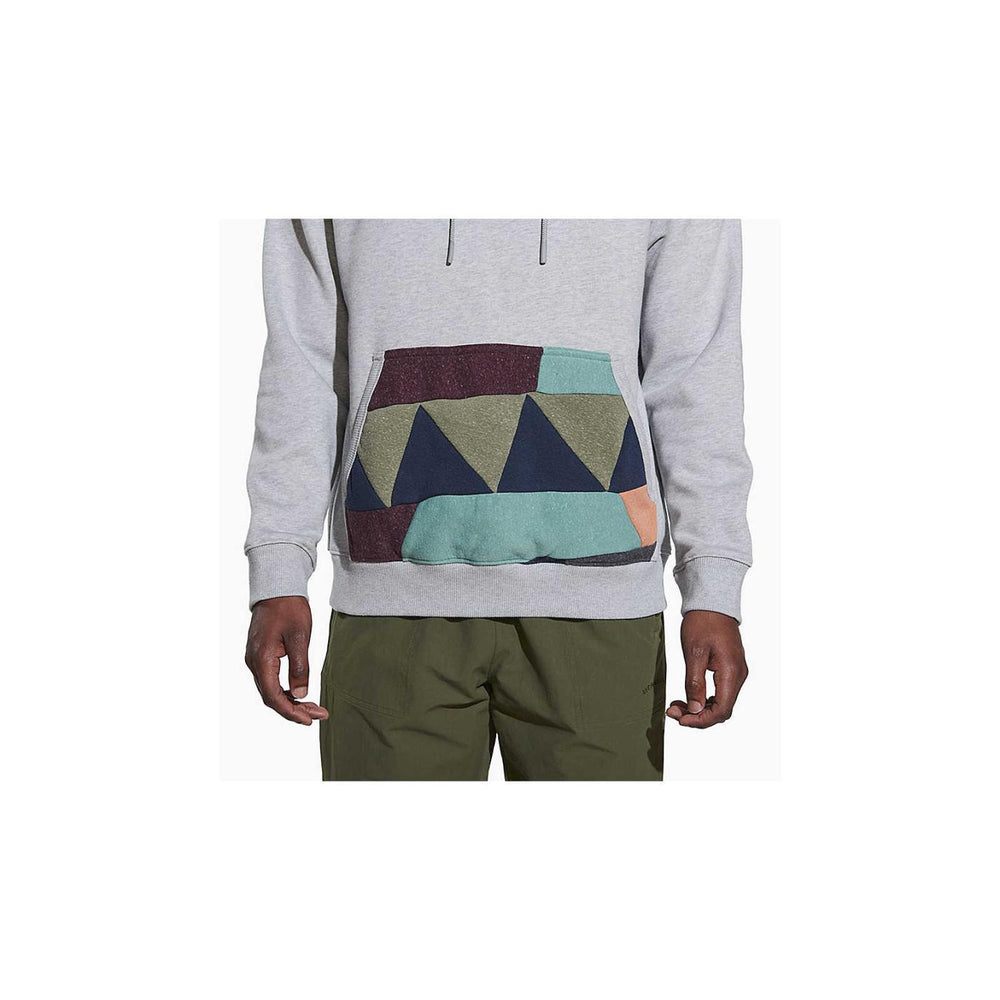 Men Scrap Pullover Hoody Grey Heather | Merrell Tops