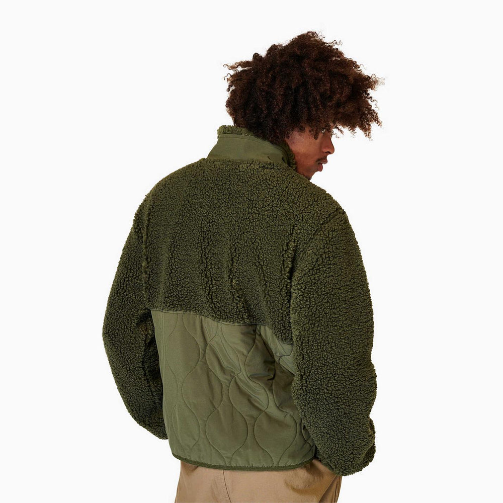 Men Sherpa Mixup Jacket Dusty Olive | Merrell Tops