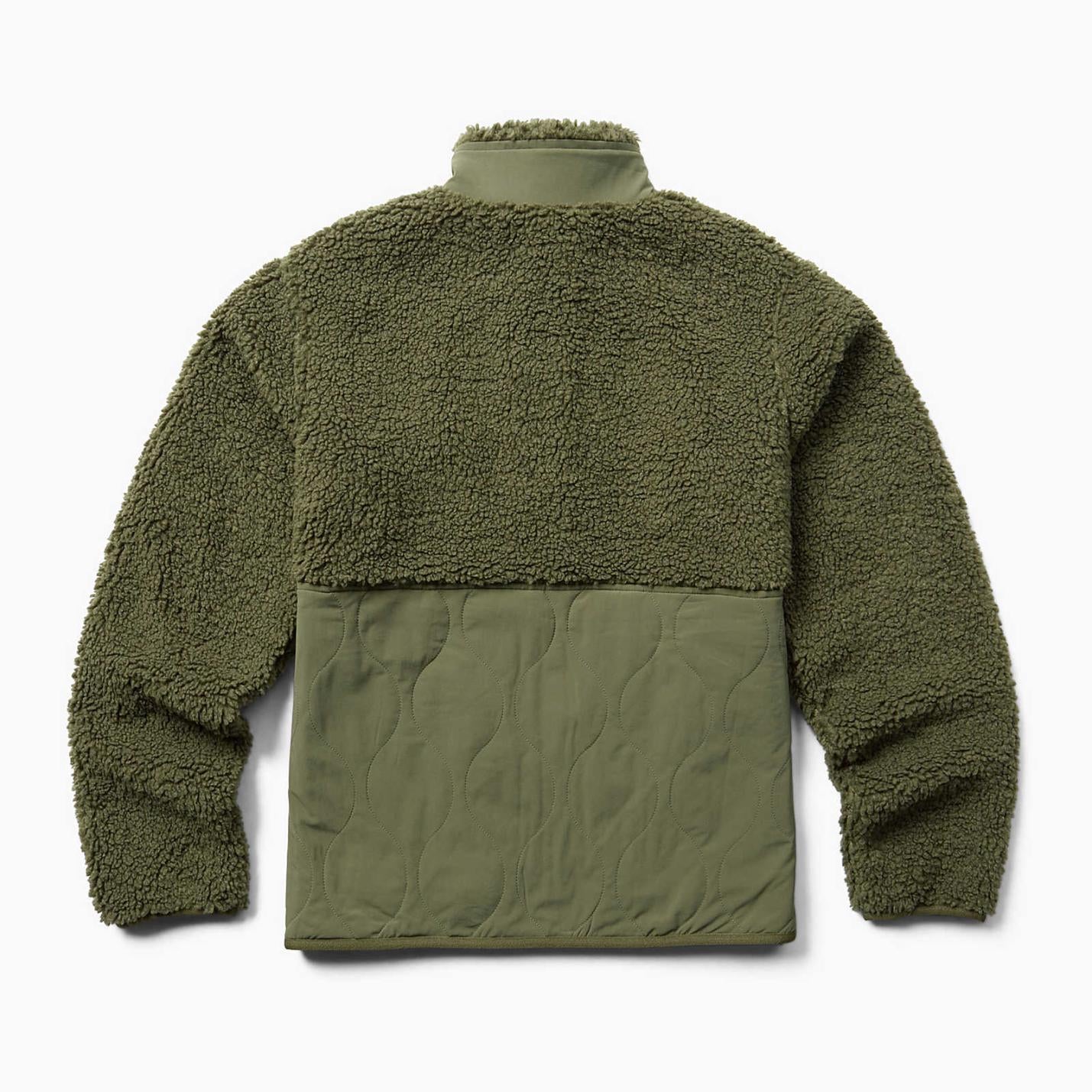 Men Sherpa Mixup Jacket Dusty Olive | Merrell Tops