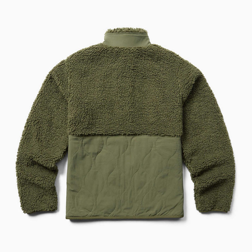 Men Sherpa Mixup Jacket Dusty Olive | Merrell Tops