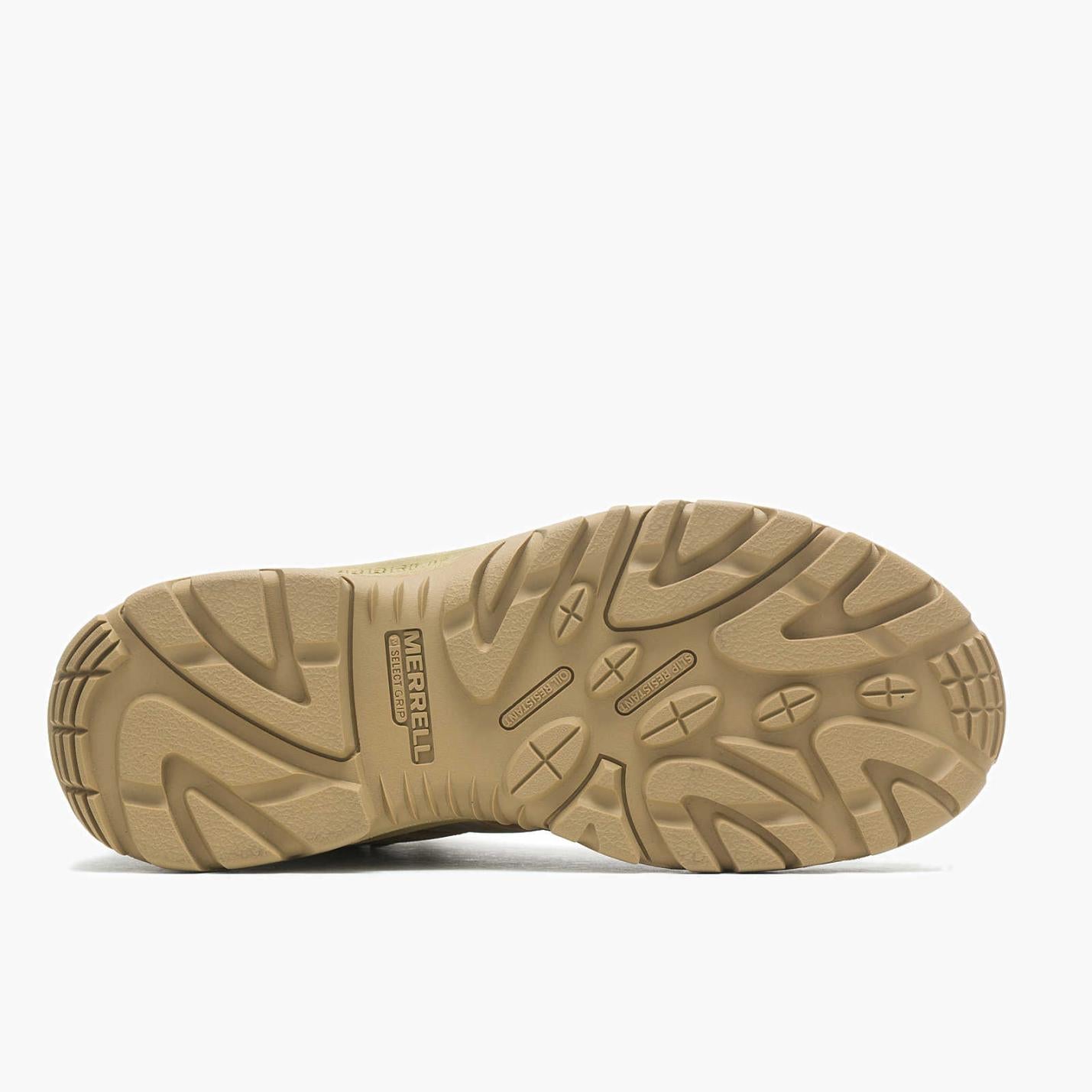 Men Strongfield Tactical 6" Waterproof Boot Dark Coyote | Merrell Boots