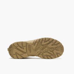 Men Strongfield Tactical 8" Waterproof Boot Dark Coyote | Merrell Boots