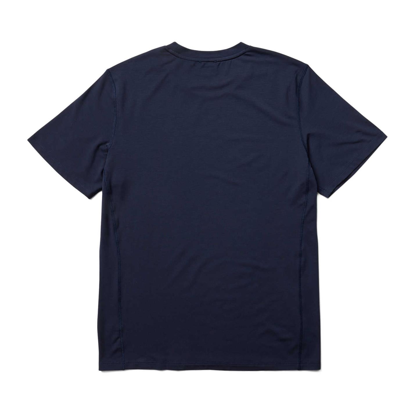 Men Tencel™ Short Sleeve Tee Navy | Merrell Tops
