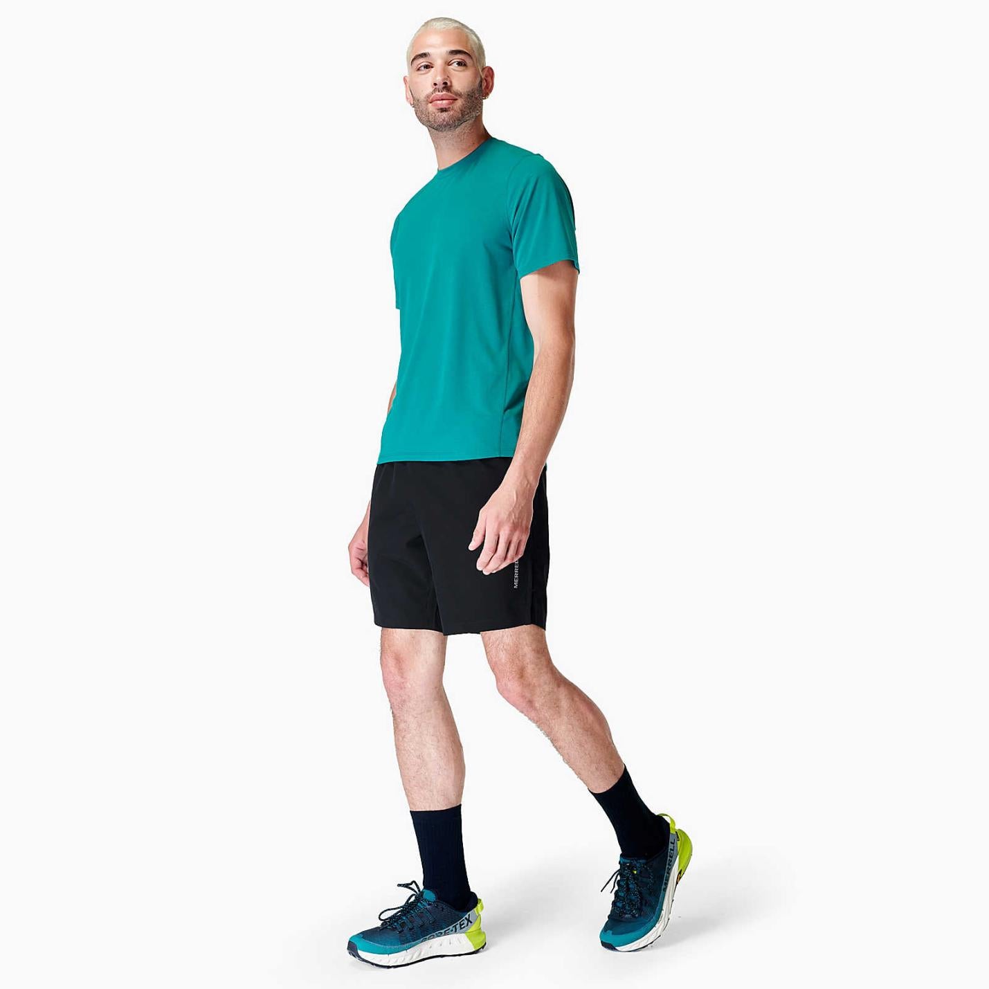 Men Terrain Run Short Black | Merrell Bottoms