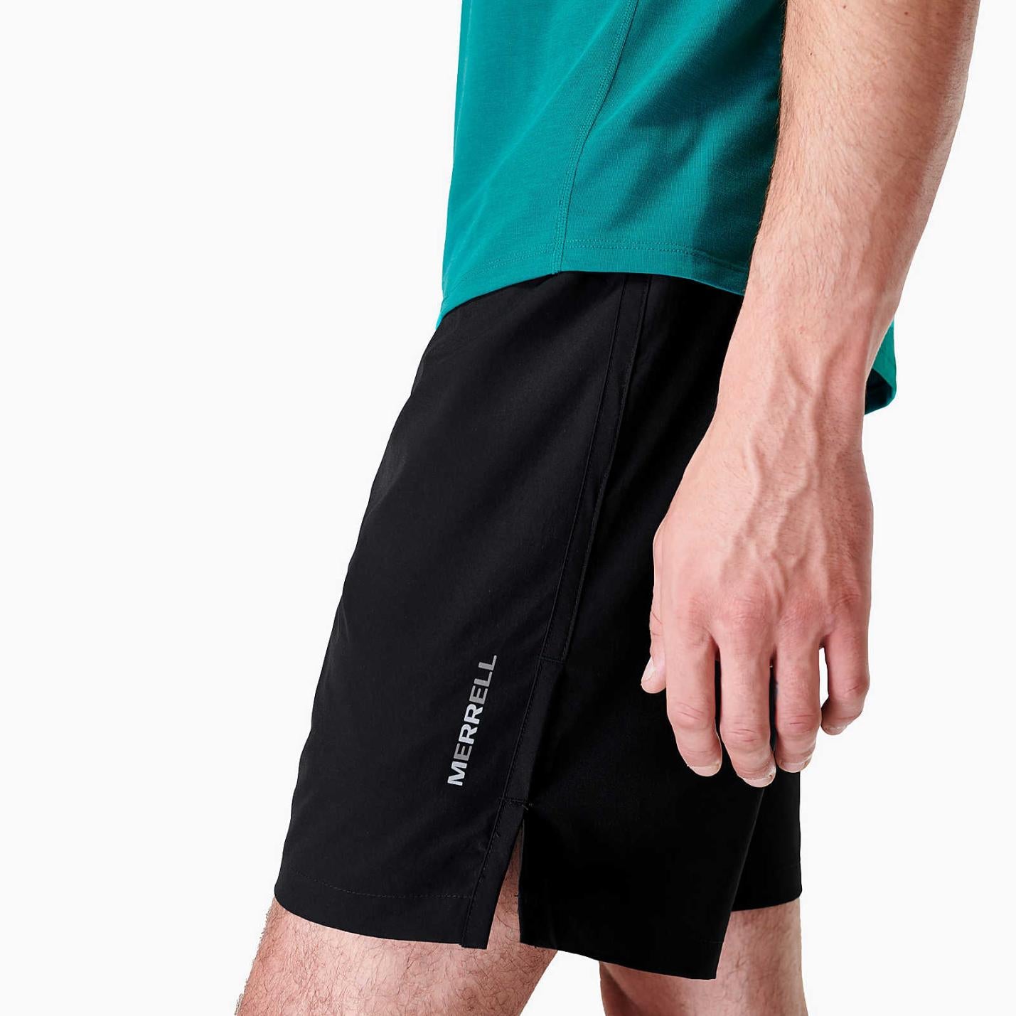 Men Terrain Run Short Black | Merrell Bottoms