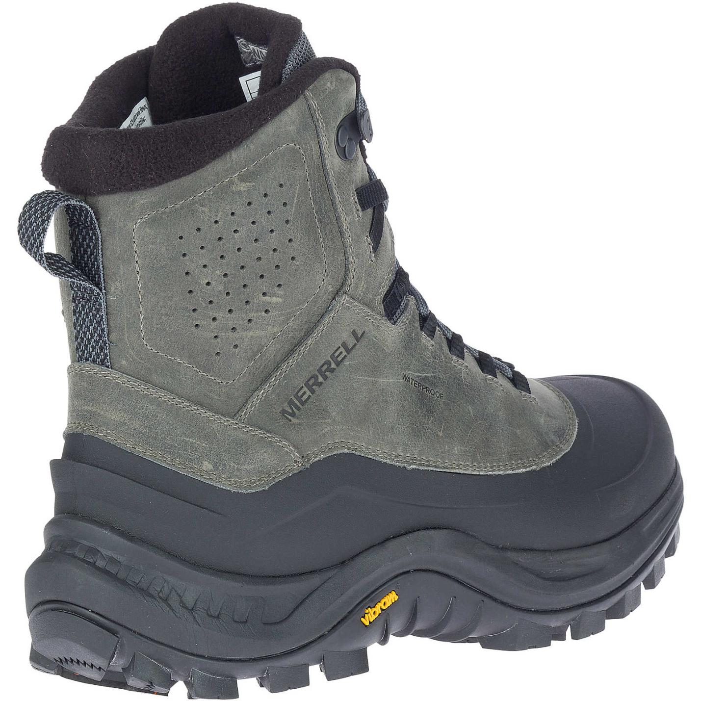 Men Thermo Overlook 2 Mid Waterproof Merrell Grey | Merrell Boots