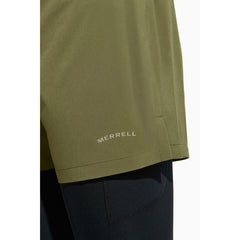 Men Trail Running Short Dusty Olive | Merrell Bottoms