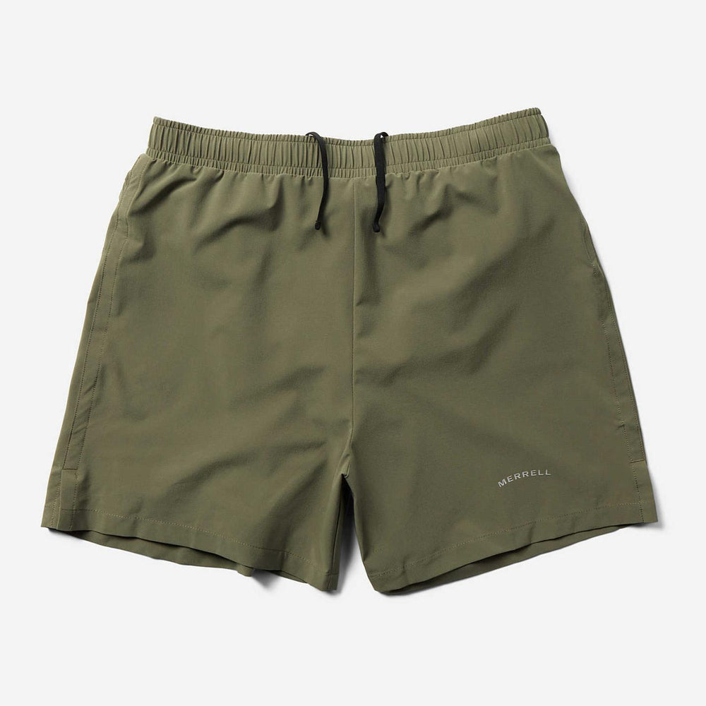 Men Trail Running Short Dusty Olive | Merrell Bottoms