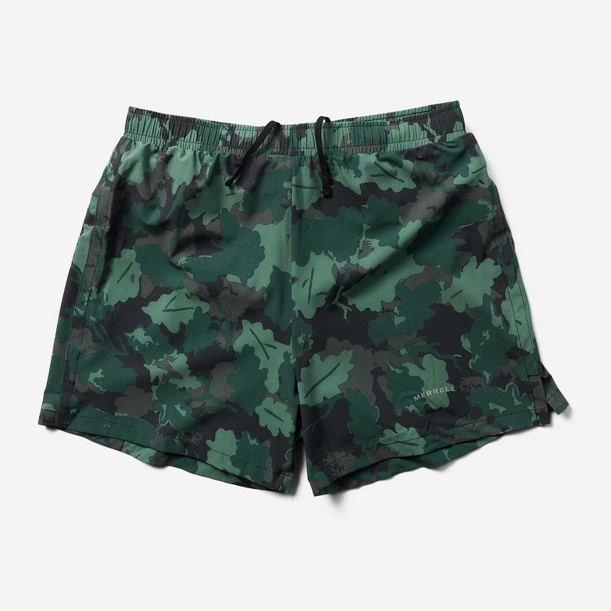 Men Trail Running Short Sea Moss Leaf Print | Merrell Bottoms