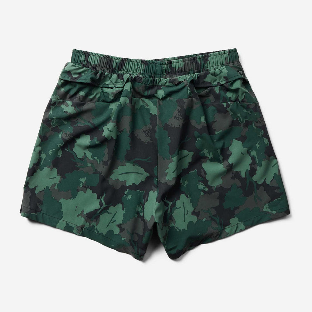 Men Trail Running Short Sea Moss Leaf Print | Merrell Bottoms