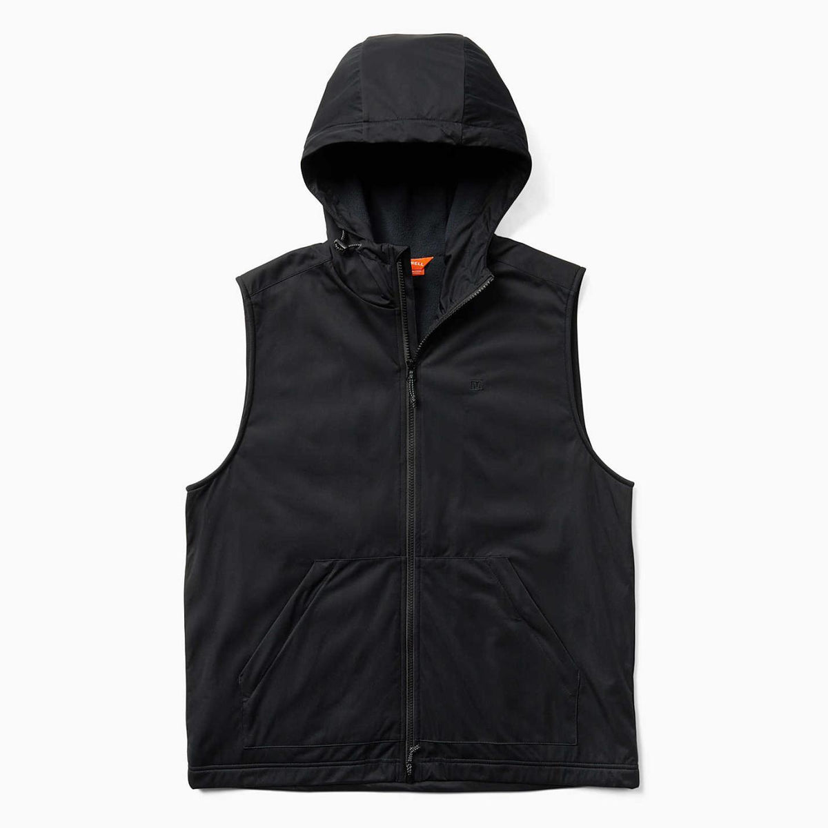 Men Whisper Hooded Vest Black | Merrell Tops
