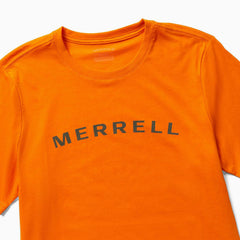 Men Wordmark Short Sleeve Tee Exuberance | Merrell Tops