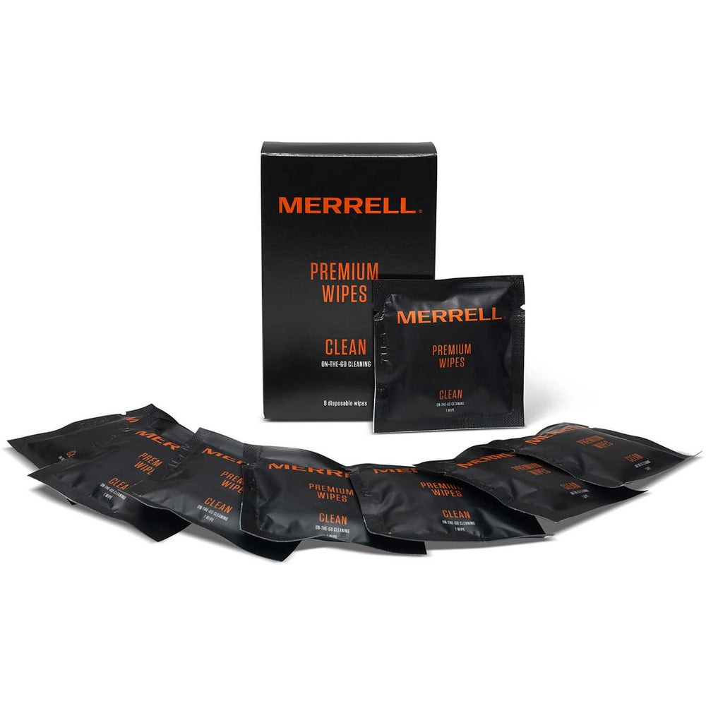 Men/Women Premium Wipes Black | Merrell Shoe Care