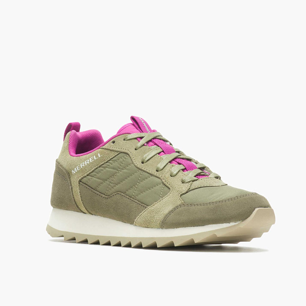 Women Alpine Sneaker Olive/fuchsia | Merrell Sneakers