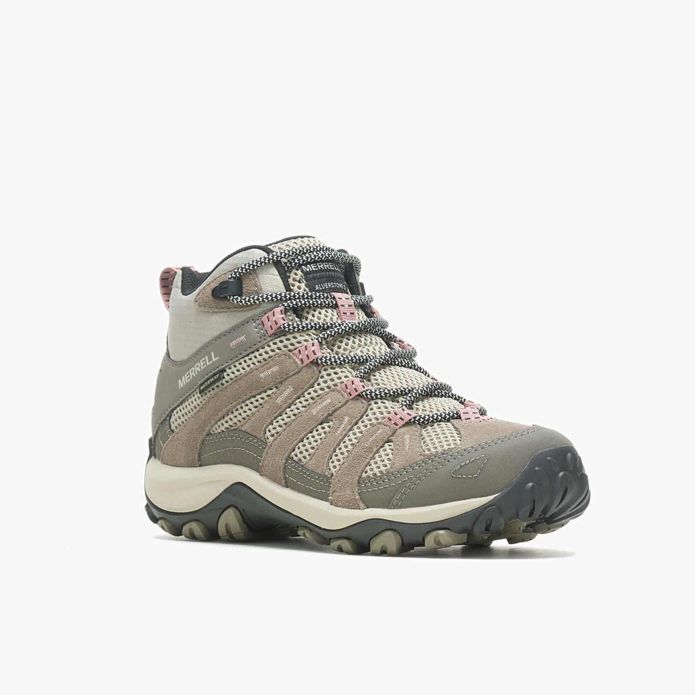 Women Alverstone 2 Mid Waterproof Wide Width Aluminum | Merrell Wide Widths