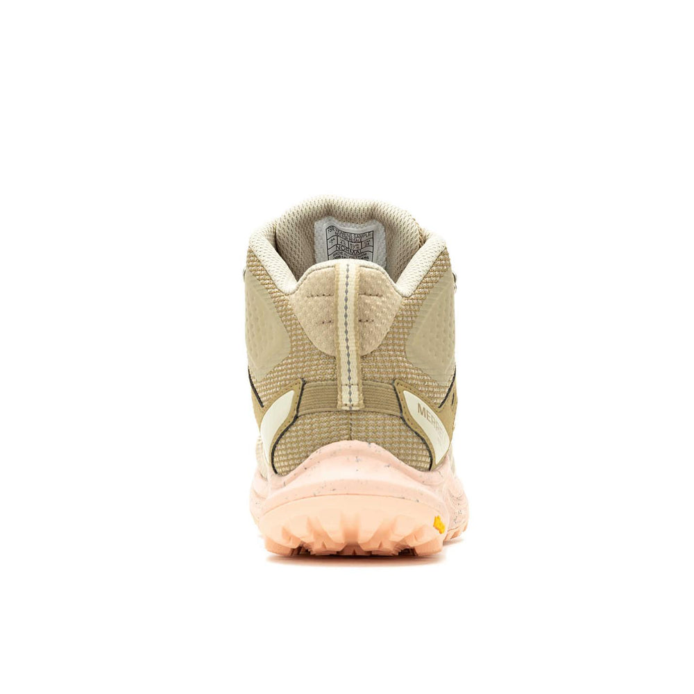 Women Antora 3 Mid Waterproof Khaki/peach | Merrell Sneakers