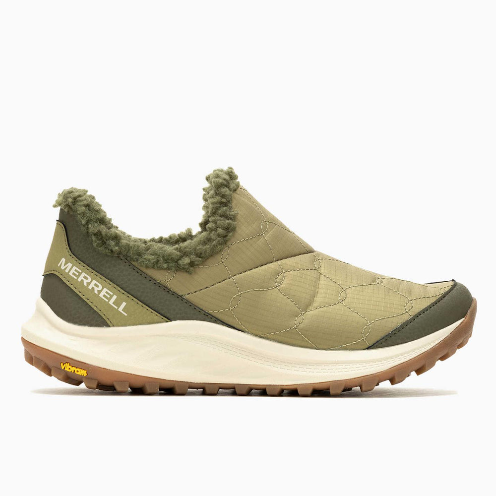 Women Antora 3 Thermo Moc Olive | Merrell Slip-Ons