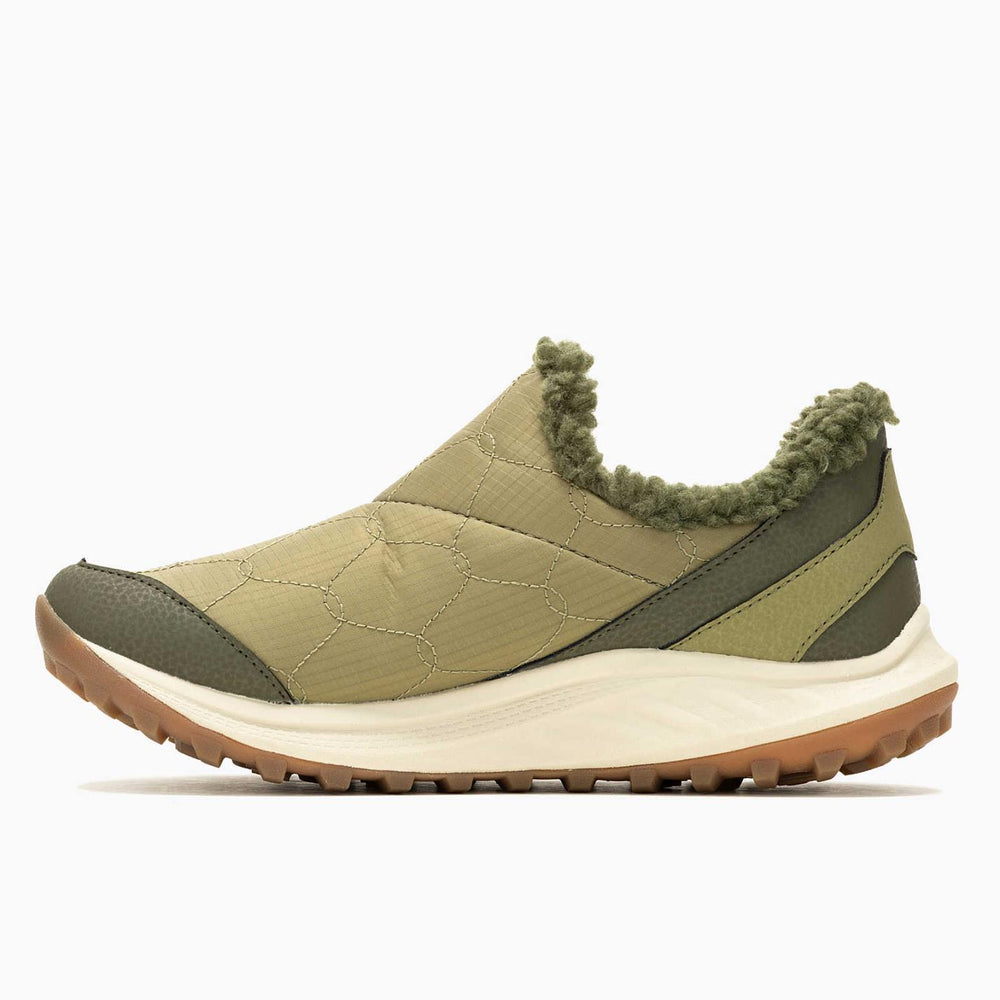 Women Antora 3 Thermo Moc Olive | Merrell Slip-Ons