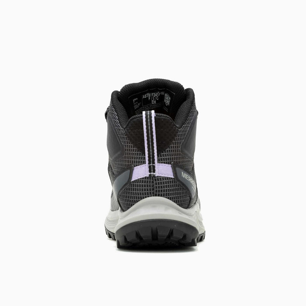 Women Antora Mid Waterproof Carbon Fiber Shoe Black | Merrell Boots