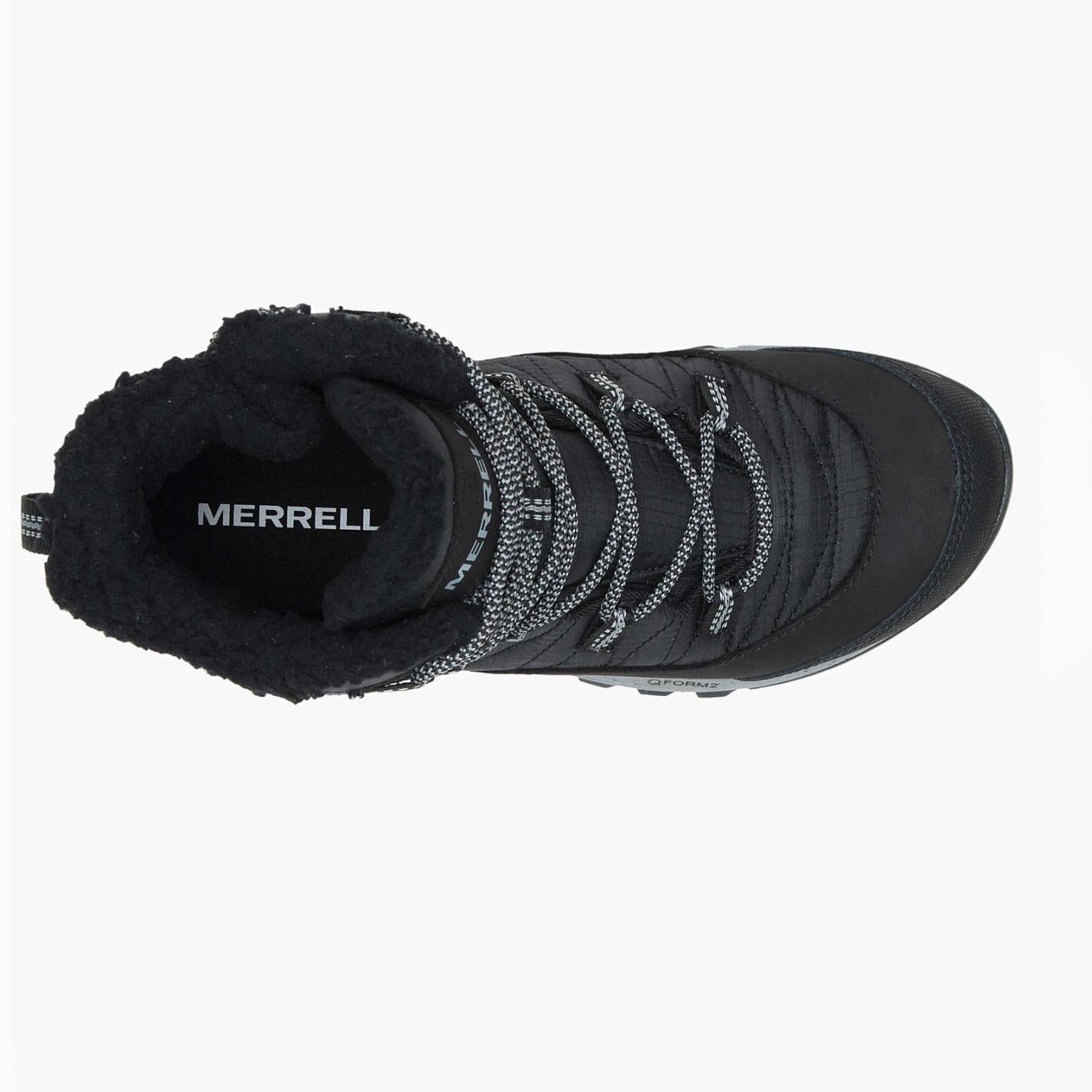 Women Antora Sneaker Boot Waterproof Black | Merrell Boots