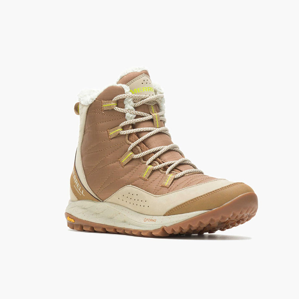 Women Antora Sneaker Boot Waterproof Tobacco | Merrell Boots