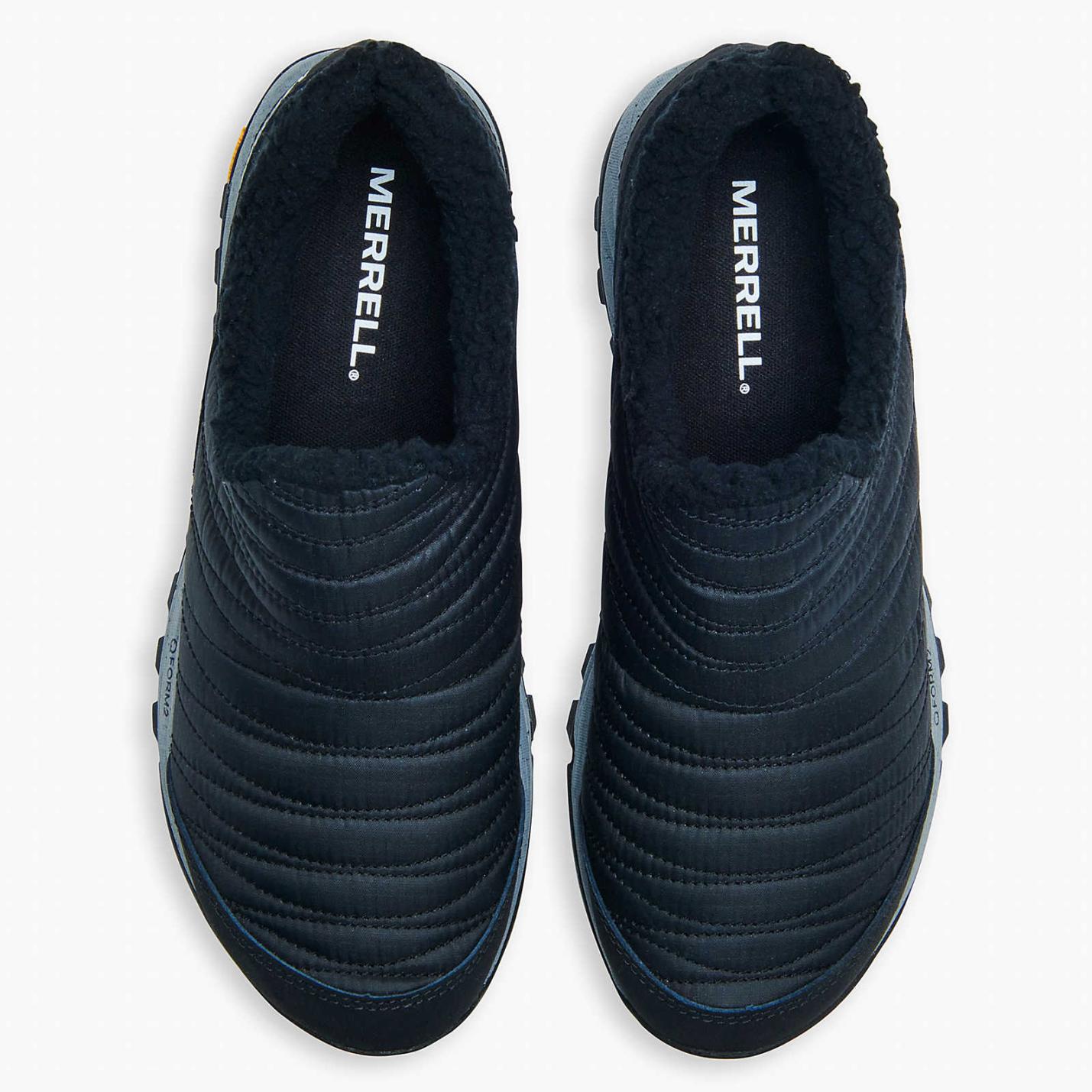 Women Antora Sneaker Moc Wide Width Black | Merrell Winter Boots