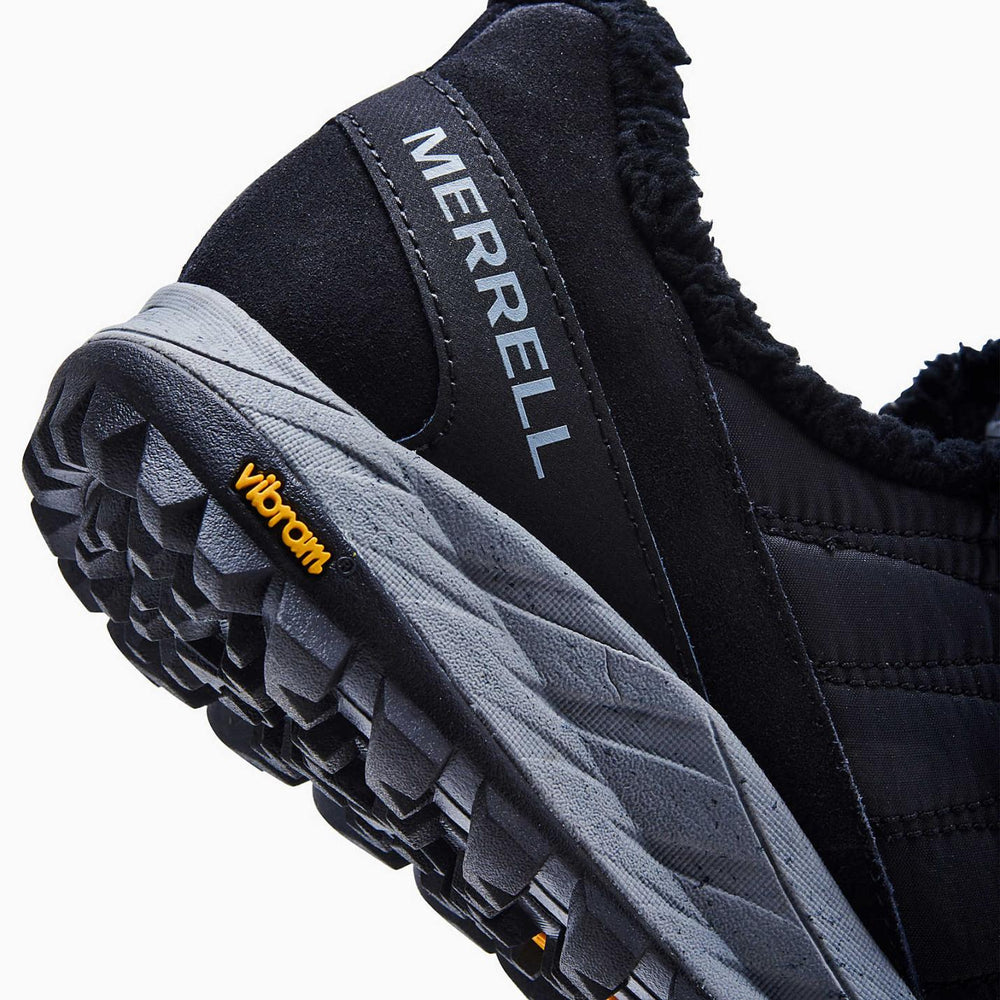 Women Antora Sneaker Moc Wide Width Black | Merrell Winter Boots