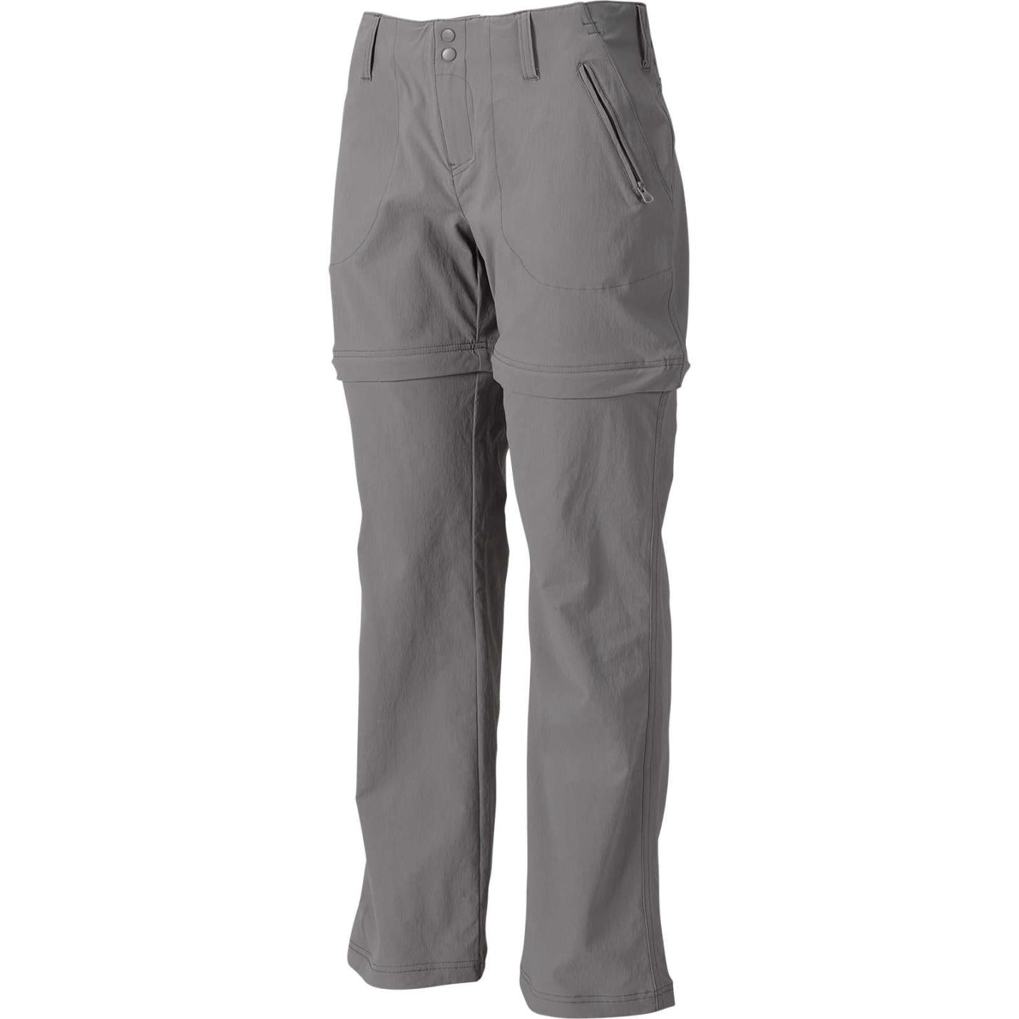 Women Belay Convertible Pant Steeple Grey | Merrell Bottoms