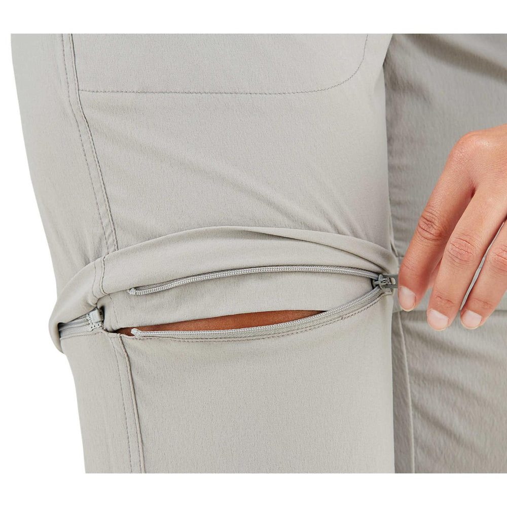 Women Belay Convertible Pant Steeple Grey | Merrell Bottoms