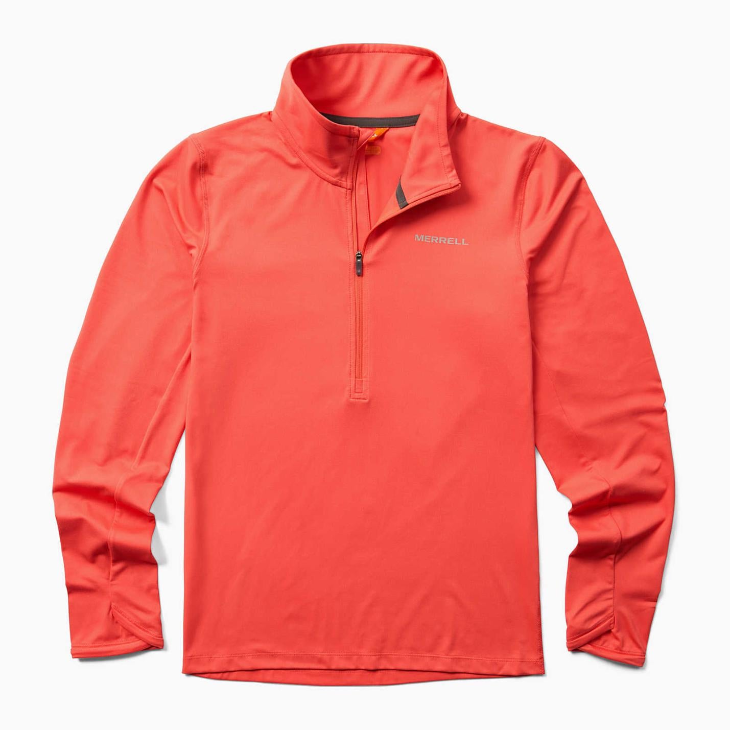 Women Betatherm 1/4 Zip Cayenne | Merrell Tops