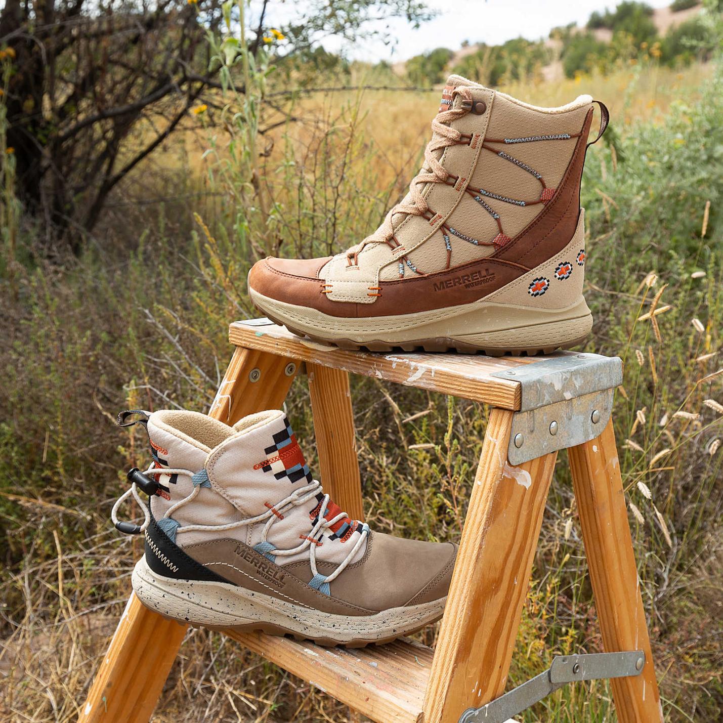 Women Bravada 2 Thermo Demi Waterproof X Jordan Ann Craig Oyster | Merrell Boots