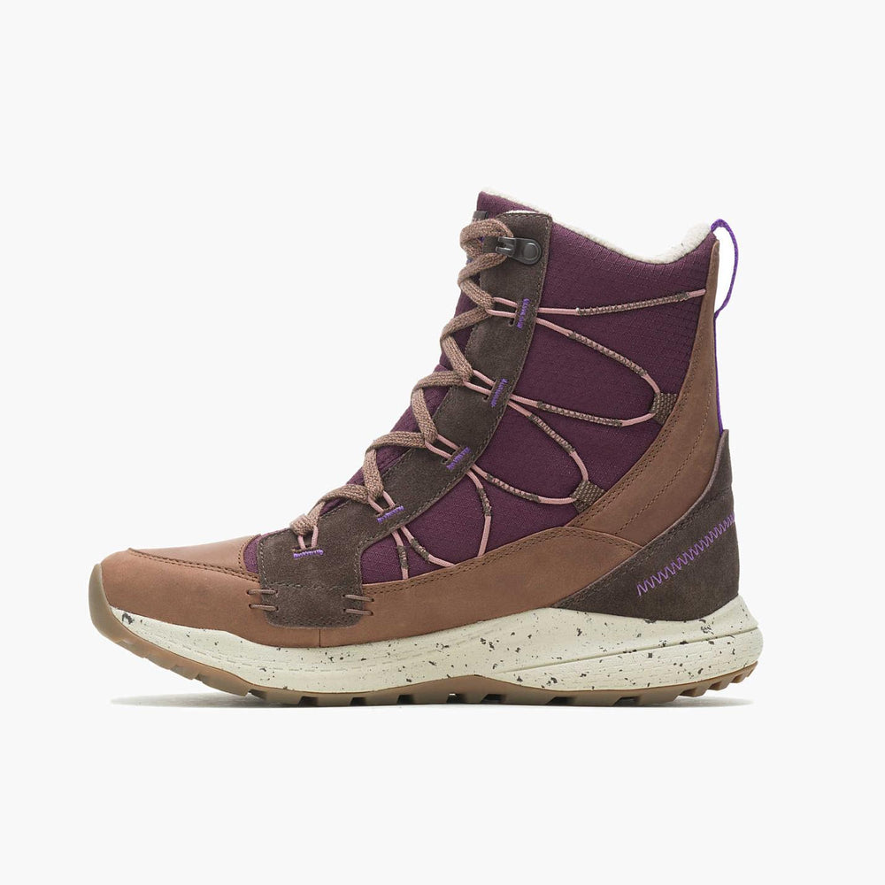 Women Bravada 2 Thermo Mid Waterproof Burgandy | Merrell Boots