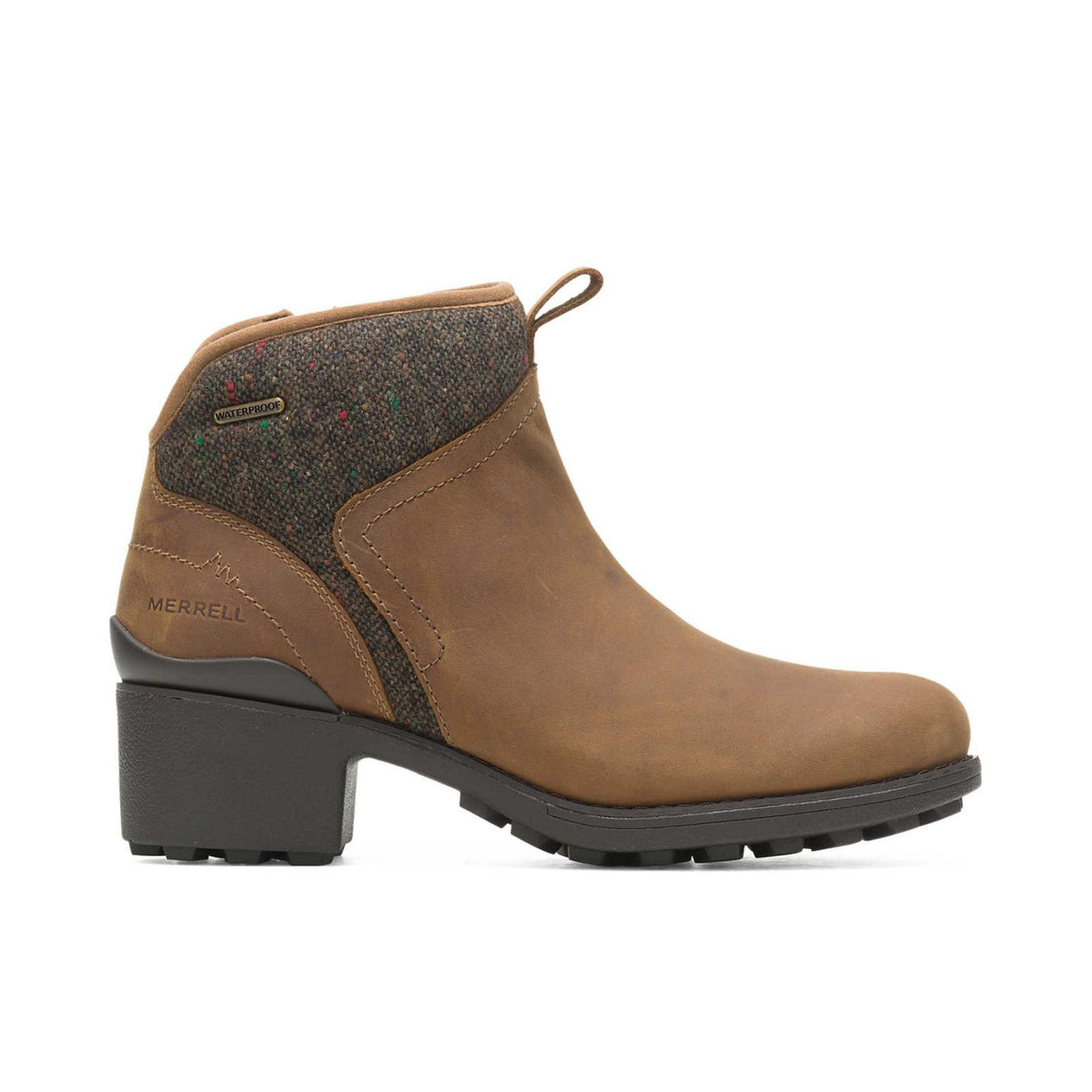 Women Chateau Ii Mid Pull Waterproof Nutmeg | Merrell Boots